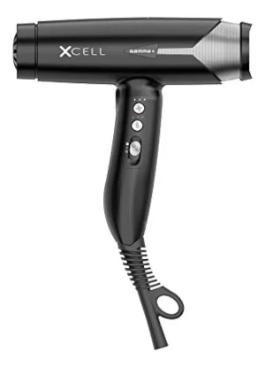 Secador De Pelo Ultraligero Profesional Gamma + Xcell Motor Black